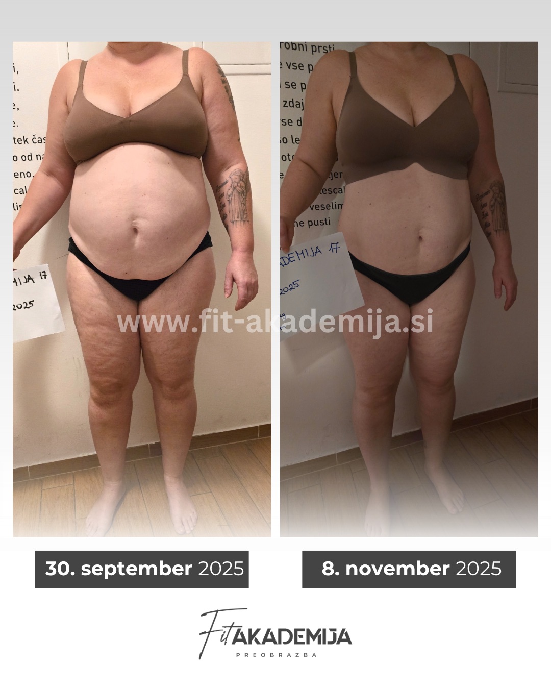 Uporabnica Fit Akademije