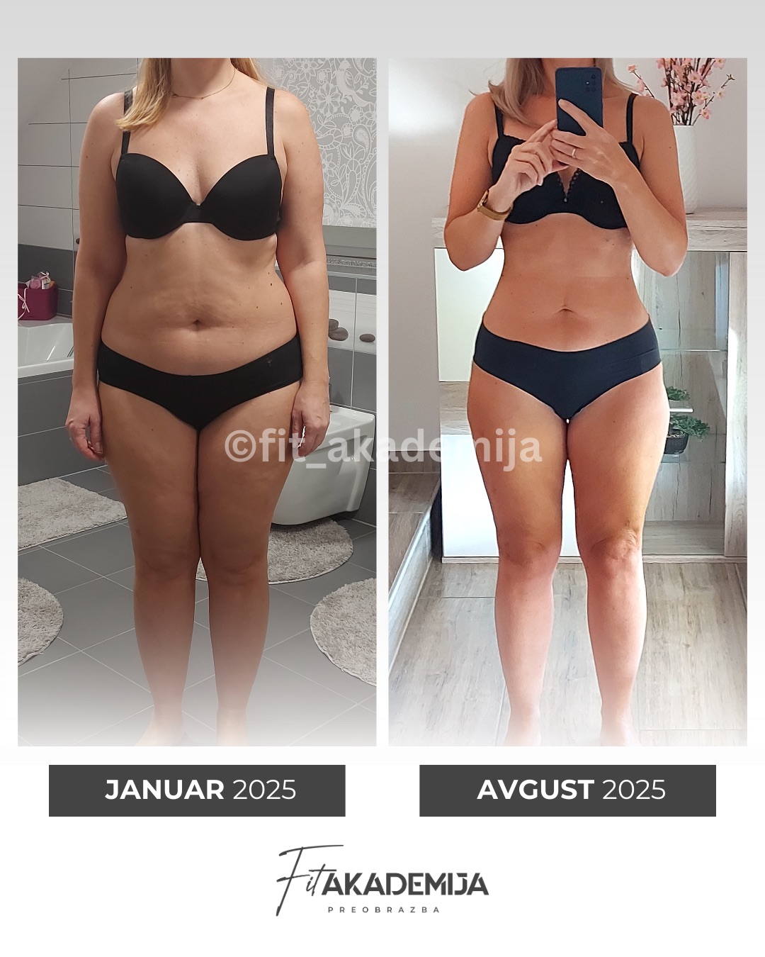 Uporabnica Fit Akademije